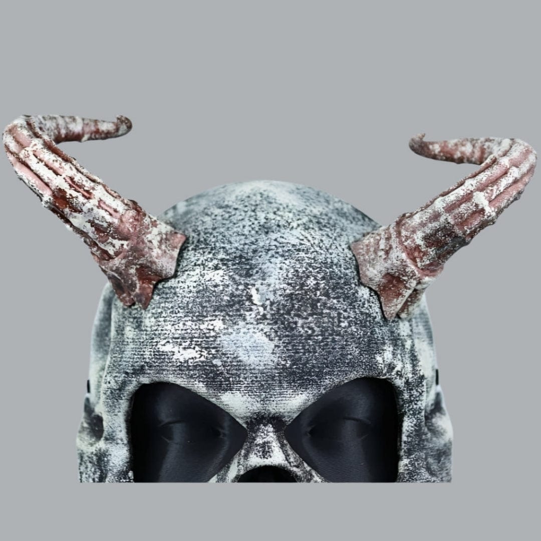 Space Armory Skull Skeleton Mask With Horn Masks